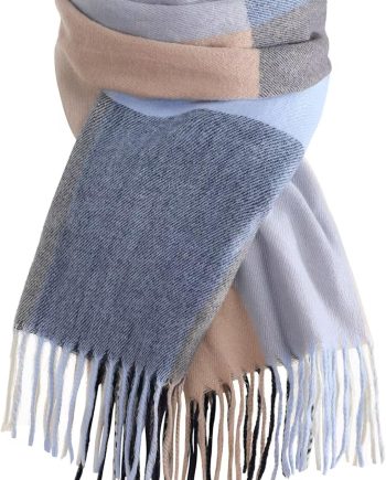 Winter Scarfs for Women, Cashmere Feel Plaid Scarf, Long Blanket Scarf, Winter/Fall  Shawls and Wraps