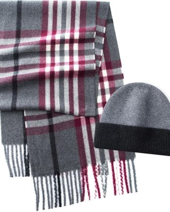 Cashmere Feel Scarf Soft Winter Soft Tartan Plaid Fashion Scottish Check Multi-Color Gift for Men Women